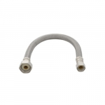 Braided Stainless Sink Flexible Water Connector, 20"_noscript
