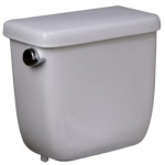 Toilet Tank, White, 1.28 gpf, Vitreous China_noscript