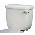 Jerritt Series Toilet Tank, 1.6 gpf, White, Right_noscript