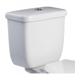 Culpepper Dual Flush Toilet Tank, White, 1.6 gpf_noscript