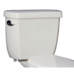 Edgehill Toilet Tank, White, Left-Hand, 8-3/8"_noscript