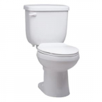 Greenlee Round Front Toilet with 10" Rough-In