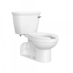 Gilpin Round Floor Mount Toilet, White, 1.0 gpf_noscript