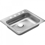 Bealeton Single Bowl Drop-In Kitchen Sink, 4-Hole_noscript