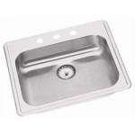 Bealeton Bowl Drop-In Kitchen Sink, Rear Left_noscript