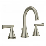 Sink Faucet with Brass Drain, Brushed Nickel