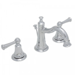 Widespread Bathroom Sink Faucet, Polished Chrome