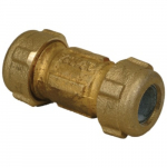 1-1/4 in. Compression Brass Coupling_noscript