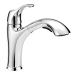 Faucet Hallinan Pull Out Kitchen, Polished Chrome_noscript