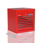 Single Bank Top Chest, Red, 27" 7-Drawer_noscript