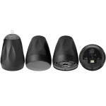 Pendant Speakers, Black, 6.5"