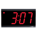 Synchronized Digital Black Bezel Clock_noscript