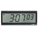 LCD Digital Wall Clock, 3 X 6 LCD, 50 Employees