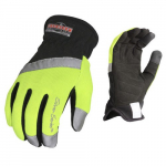 Radwear Silver Synthetic Visibility Glove, L_noscript
