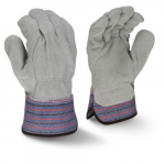 Regular Shoulder Split Cowhide Leather Palm Glove, L