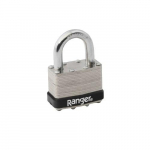 1" Laminated Steel Padlock, Keyed Different Only