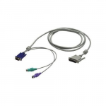 KVM PS 2 Cable, Ultra-Thin PC Cable, 2ft_noscript