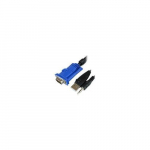 KVM Dual Link VGA USB Audio Cable, 6ft_noscript