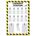 10 Lock Lockout Station Only_noscript