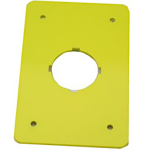 Adapter Plate Yellow for 30.5 mm Control Unit_noscript