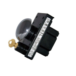 2.25" Push Button with Key Lock