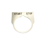 30.5mm Standard Legend Plate, "START-STOP"_noscript