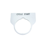 30.5mm Standard Legend Plate, "CYCLE START"_noscript