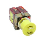 22.5mm Operator, Lockable with NC-OUR, Yellow