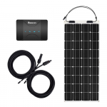 Dual Battery Charging, 12V 30A, 100W Solar Kit_noscript