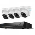 4K Poe Security Camera System, 4 x IP Cameras_noscript