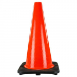 Traffic Safety Cone, 28", Orange, PVC, Molded_noscript