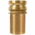 1" Cam and Groove Coupling, Brass