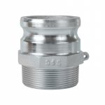 1-1/2" Cam and Groove Coupling, Plated Iron