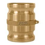 1-1/2" Brass Type SA Male x Male Spool Adapter