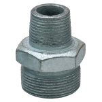 1" Plated Iron Ground Joint Male Spud