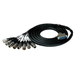 Audio Cable 25-Pin 4 XLR Female/Male Yamaha, 5 ft