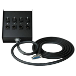 Audio Cable 25-Pin 4 XLR Female/Male, 25 ft_noscript