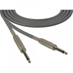 Audio Cable 1/4 TS M - M 75 Foot, Gray