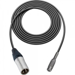 Audio Cable 3-Pin XLR M - TS F, 75 Foot, Black
