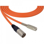 Audio Cable 3-Pin XLR M - TRS F, 75 Foot, Orange