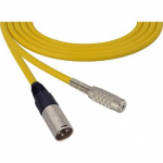 Audio Cable 3-Pin XLR M - TRS F, 75 Foot, Yellow