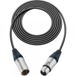 Audio Cable 5-Pin XLR M - 5-Pin XLR F, 18 Inch_noscript