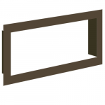 RF718M Recessed Frame Mount for use on 7" x 18" Signs_noscript
