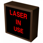 SBL77R-193/120-277VAC Laser In Use LED Sign