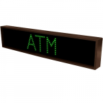 TCL734G-125/12-24VDC ATM LED Sign