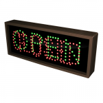 TCL718GRR-202/120-277VAC Open | Closed | Full LED Sign