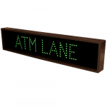 TCL734G-121/120-277VAC ATM Lane LED Sign_noscript
