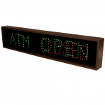TCL734GGR-110/120-277VAC ATM | Open | Closed LED Sign