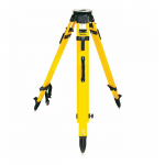 Dual Clamp Tripod with Large Head, Yellow