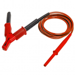 Test Lead 15kV with Crocodile Clip 1.8m, Red